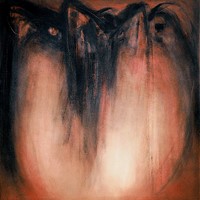 "Mère araignée" 2 Huile sur toile, 1990